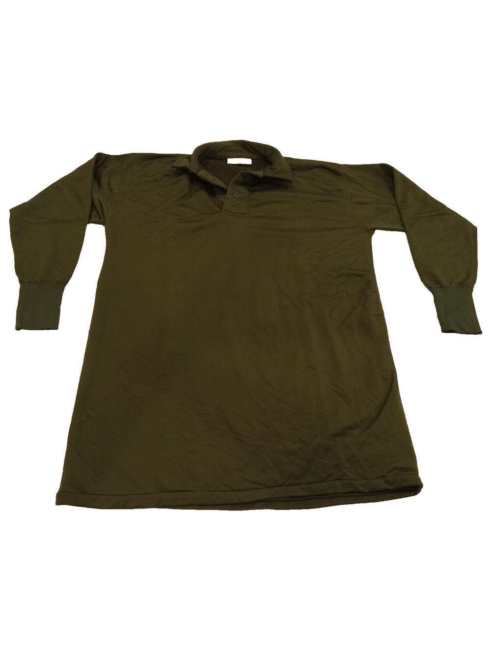 Vintage Vietnam US Military OG-106 Sleep Shirt Medium Tricot Knit Henley Base M